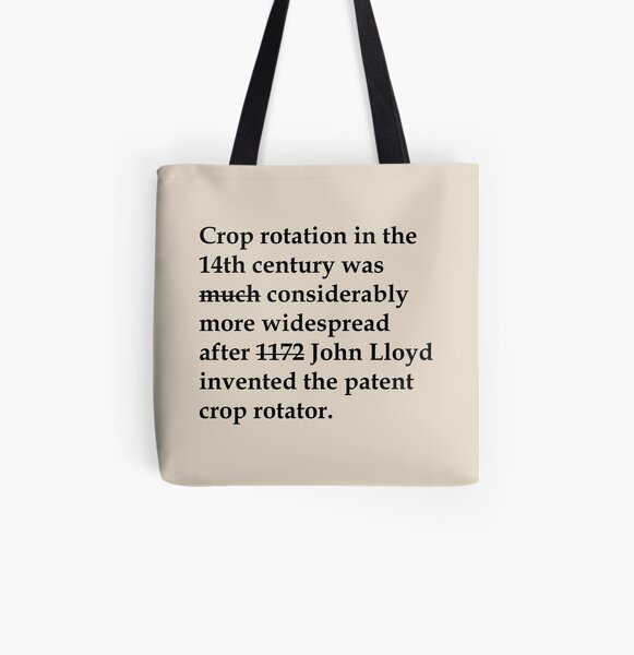 Crop Rotation All Over Print Tote Bag