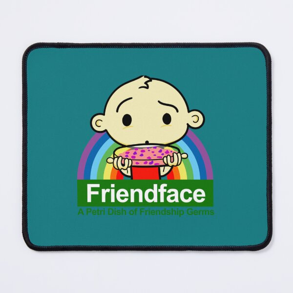 Item preview, Friendface - A Petri Dish of Friendship Germs   designed and sold by kiplyngin.