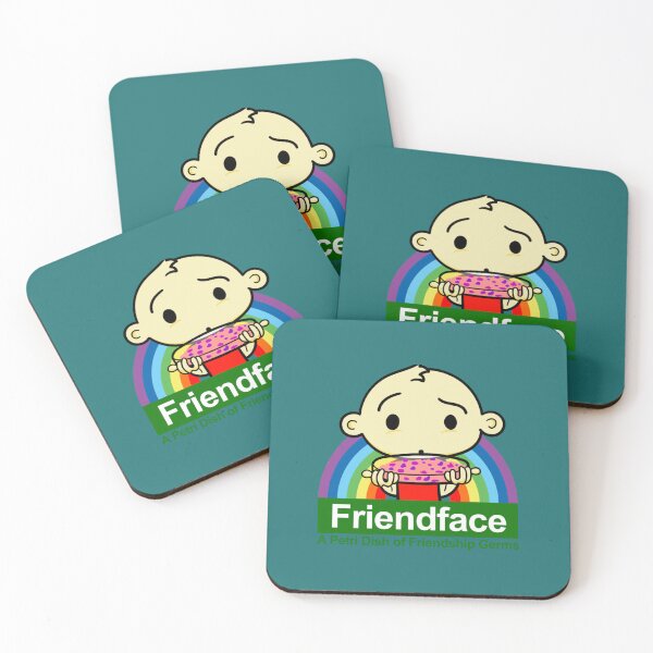 Item preview, Friendface - A Petri Dish of Friendship Germs   designed and sold by kiplyngin.