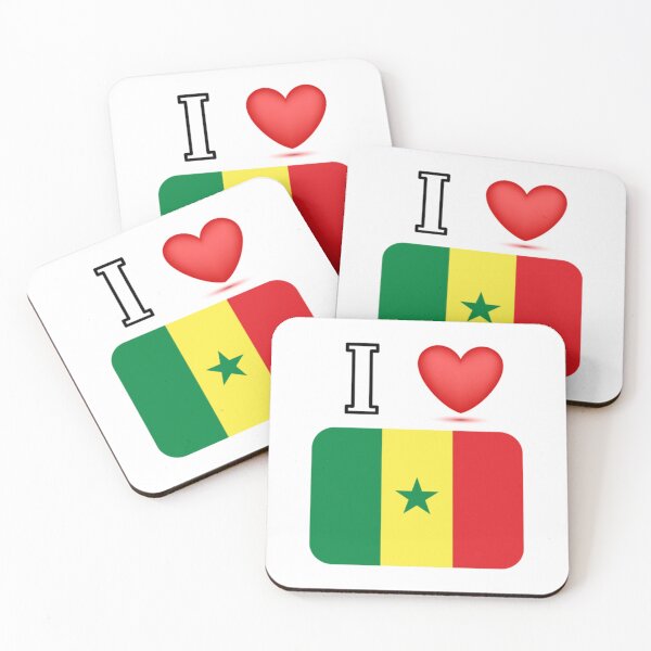 Item preview, I love Senegal   designed and sold by FlossieMark.