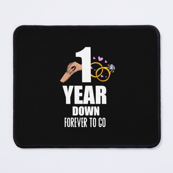 Item preview, 1 Year Down Forever To Go Married Wedding Bride designed and sold by Pubi.