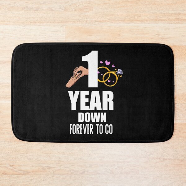 Item preview, 1 Year Down Forever To Go Married Wedding Bride designed and sold by Pubi.