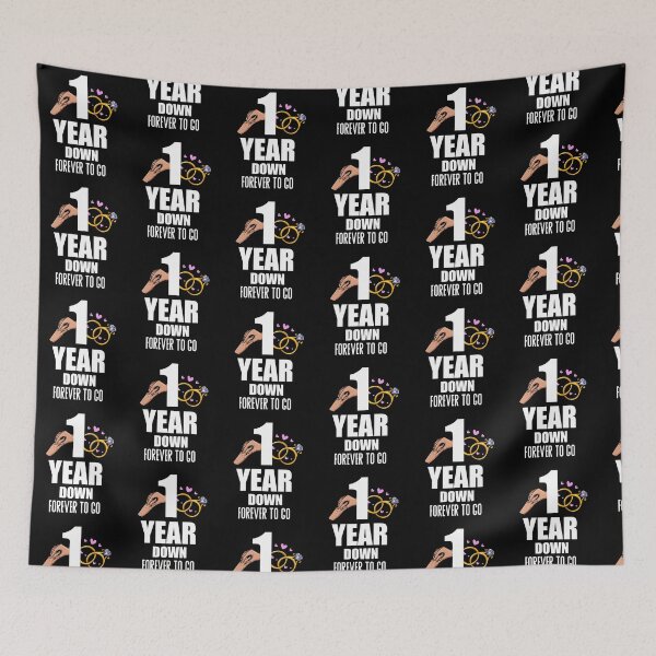 Item preview, 1 Year Down Forever To Go Married Wedding Bride designed and sold by Pubi.