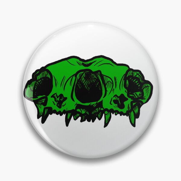 Item preview, Alien cat skull designed and sold by vaLeerieCurios.