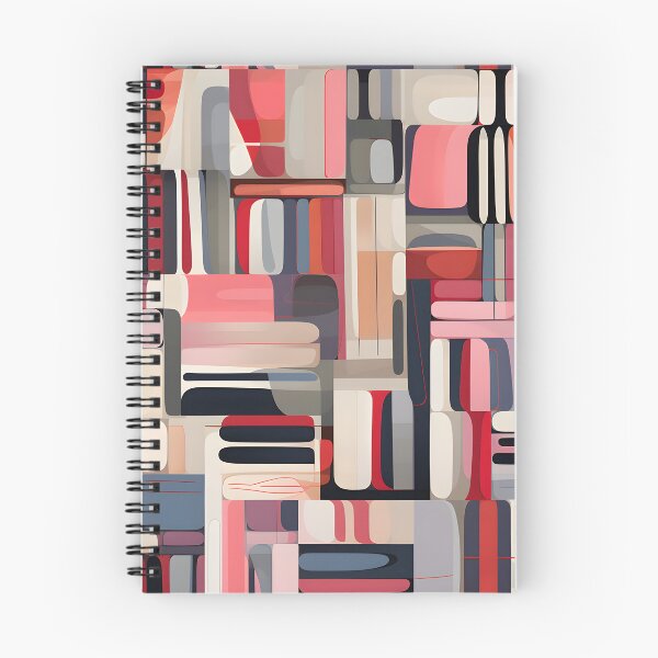 Item preview, Jasper Voss - Crimson & Beige Abstraction #2 designed and sold by IndigoSinclair.