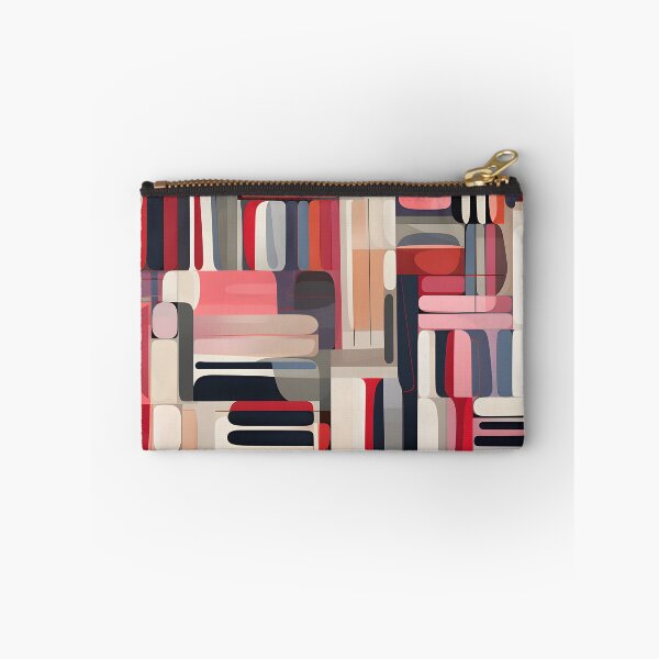 Item preview, Jasper Voss - Crimson & Beige Abstraction #2 designed and sold by IndigoSinclair.