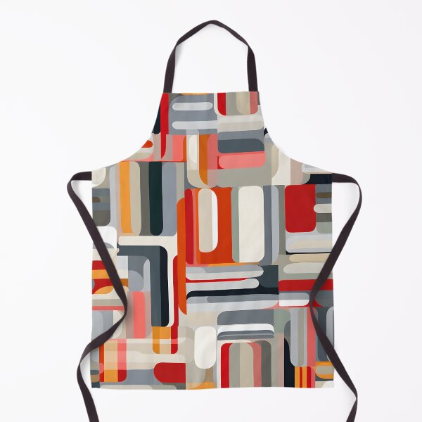 Item preview, Jasper Voss - Crimson & Beige Abstraction #3 designed and sold by IndigoSinclair.