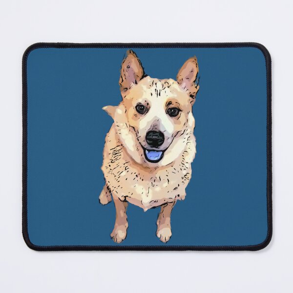Item preview, The Rare Blue Tongue Australian Cattle Dog ACD Red Heeler (or this is what I get up to if I'm left alone for 5 minutes) designed and sold by WallabyJelly.