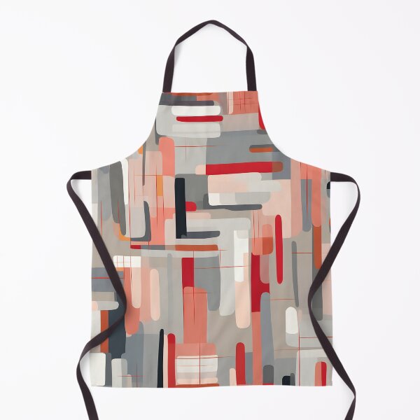 Item preview, Jasper Voss - Crimson & Beige Abstraction #4 designed and sold by IndigoSinclair.