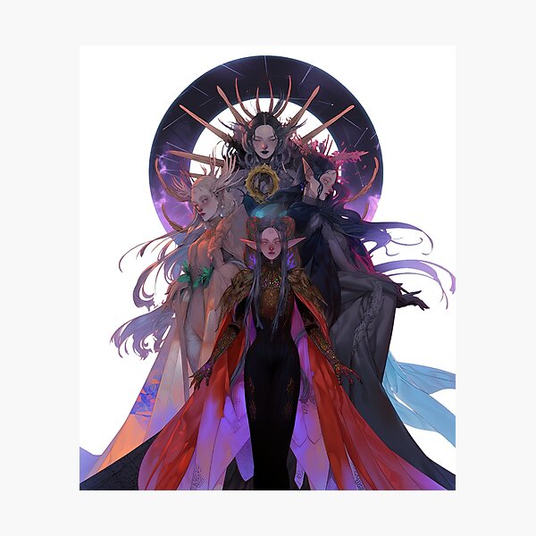 Item preview, Nyx and the Fates designed and sold by One Winged Otaku.