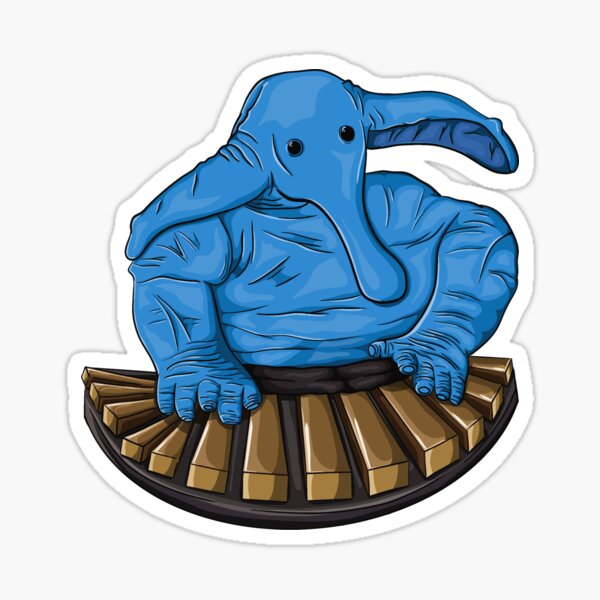 Vista previa del artículo con la obra «Max Rebo», diseñado y vendido por SurtonDesign.
