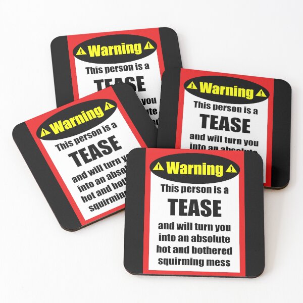 Item preview, Warning Tease designed and sold by LeatherRebel75.
