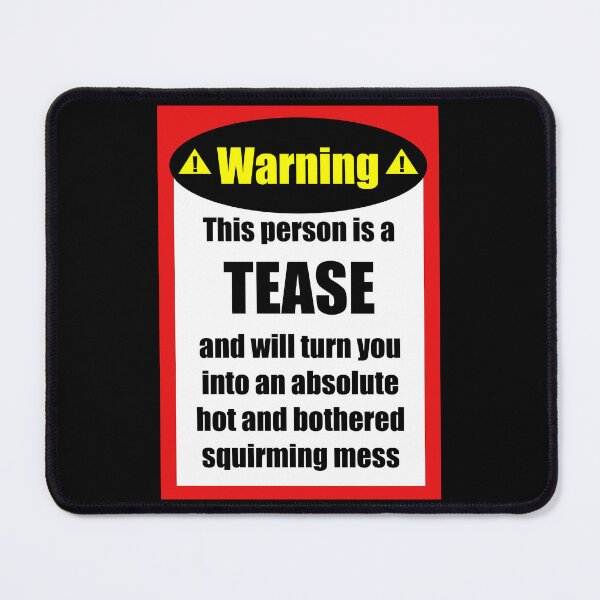Item preview, Warning Tease designed and sold by LeatherRebel75.