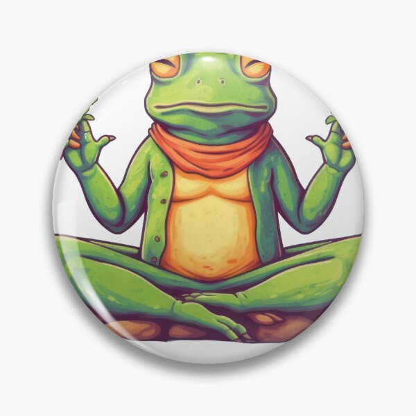 Artikelvorschau, Frog pose is definitely our new fave yoga move entworfen und verkauft von cafegrafis.