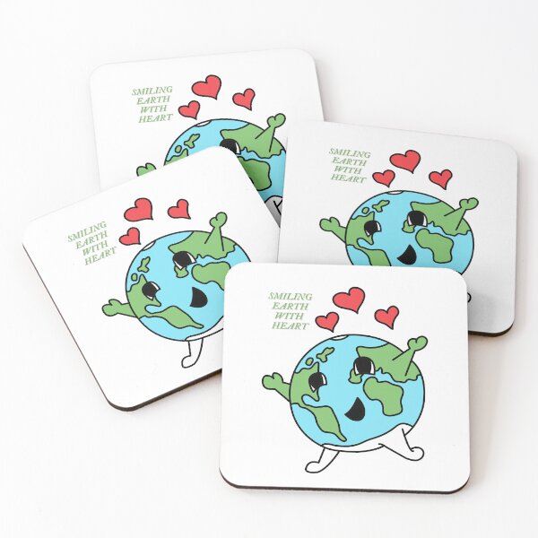 Item preview, SMILING EARTH WITH HEART designed and sold by NormanRobi.