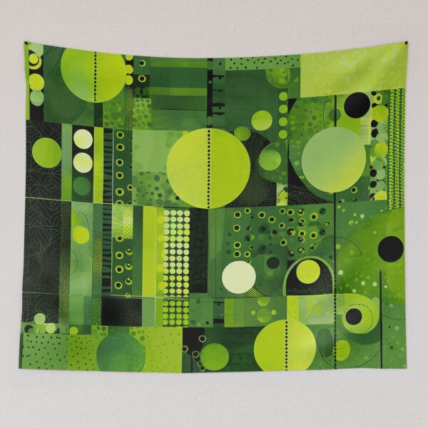 Item preview, A Green Design of Shapes designed and sold by BeHappyGoLucky.