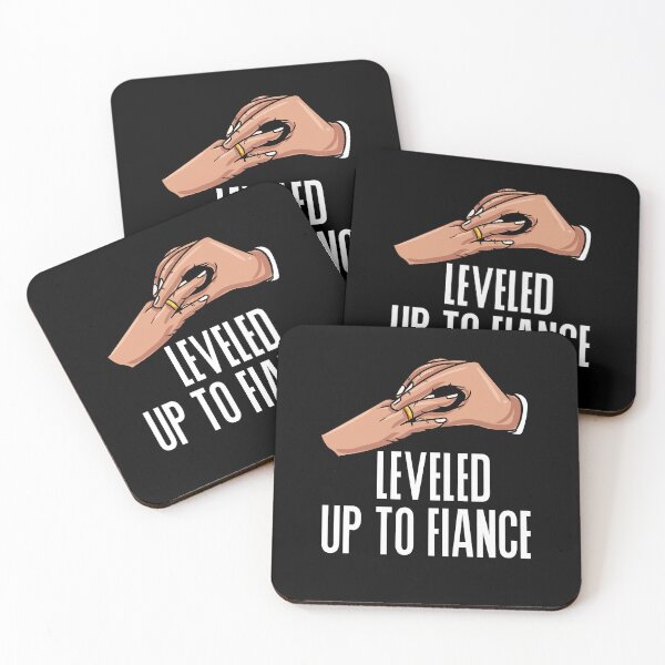 Item preview, Leveled Up To Fiance Wedding Just Married Bride designed and sold by Pubi.