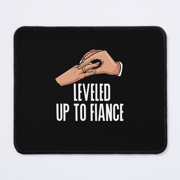 Item preview, Leveled Up To Fiance Wedding Just Married Bride designed and sold by Pubi.