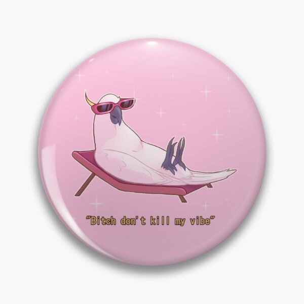 Item preview, cockatoo with sunglasses designed and sold by CuteBlueArt.