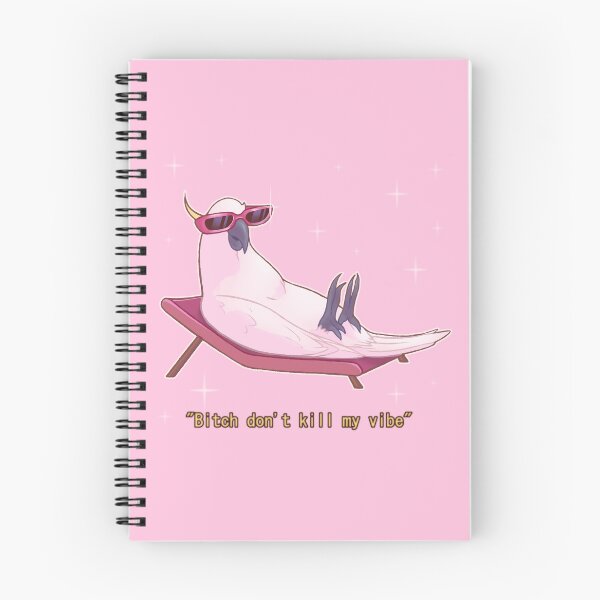 Item preview, cockatoo with sunglasses designed and sold by CuteBlueArt.