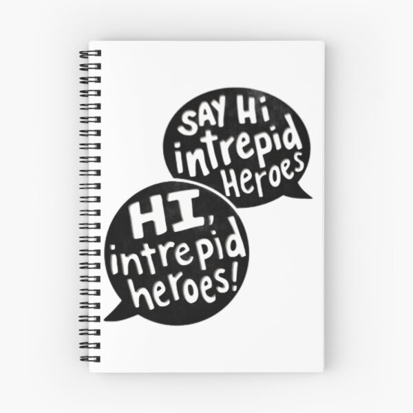 Item preview, Say Hi Intrepid Heroes! designed and sold by kieranesduanear.