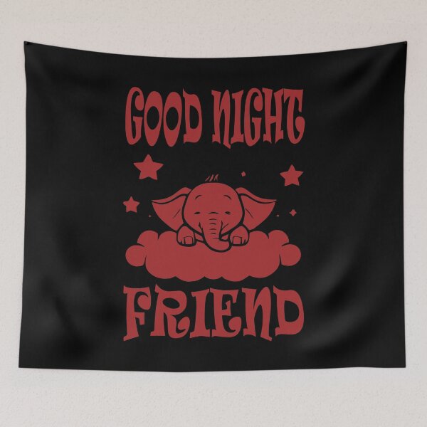 Item preview, Good Night Elephant - Brown designed and sold by Soulemotion.