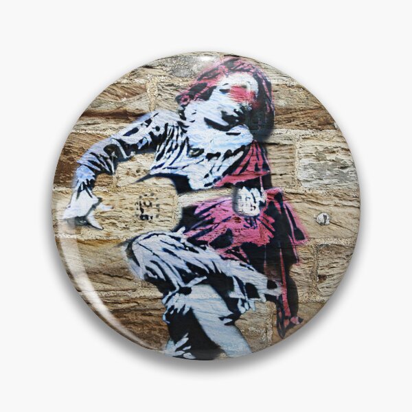 Item preview, Mezzetin or Mezzetino Commedia dell'arte Graffiti Spray Paint Art - Stone designed and sold by Talia Felix.