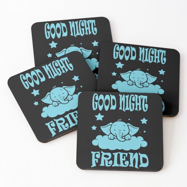 Item preview, Goodnight Elephant - Cyan designed and sold by Soulemotion.