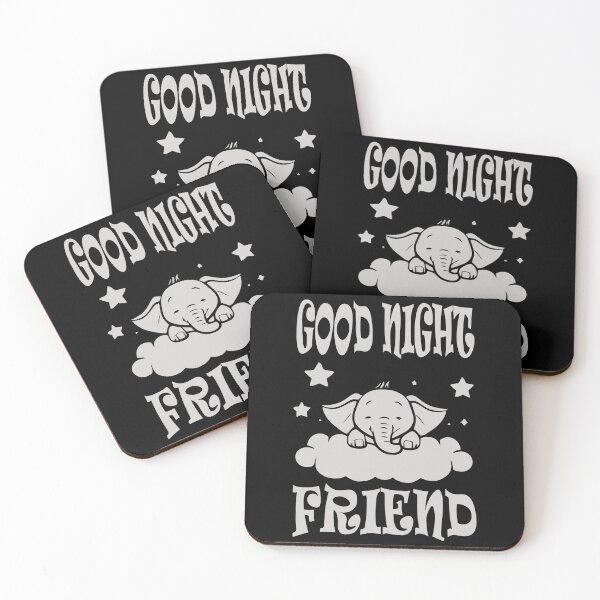 Item preview, Good Night Elephant - Grey designed and sold by Soulemotion.
