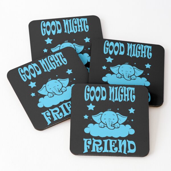 Item preview, Goodnight Elephant - Light Blue designed and sold by Soulemotion.