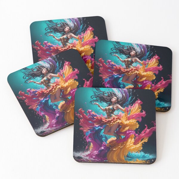 Item preview, Enchanting Splendor: Woman Splash Art  designed and sold by LeonAndrewRazon.