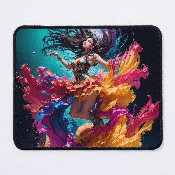 Item preview, Enchanting Splendor: Woman Splash Art  designed and sold by LeonAndrewRazon.