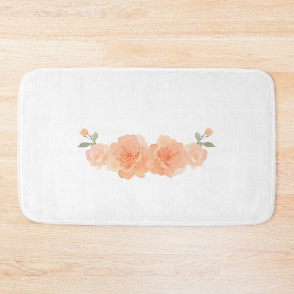 Item preview, Peach roses bouquet watercolor designed and sold by Jayjaynaenae.