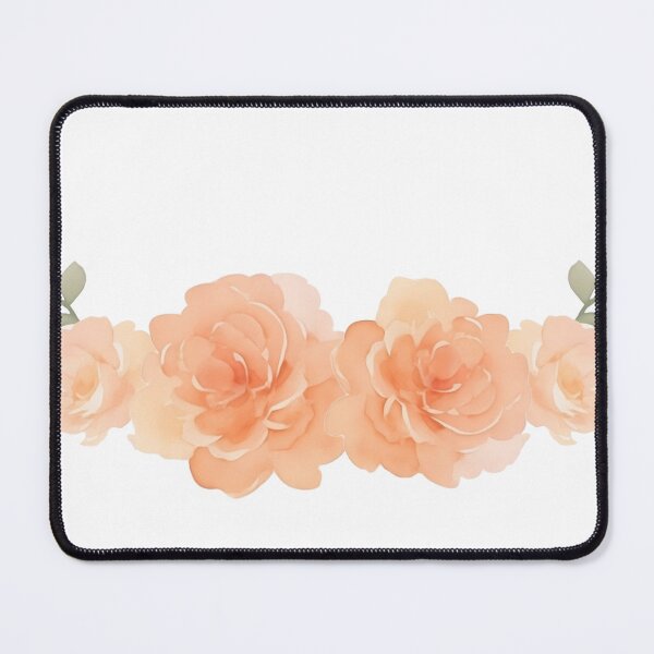 Item preview, Peach roses bouquet watercolor designed and sold by Jayjaynaenae.