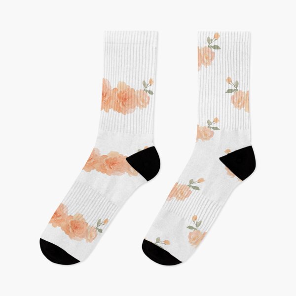 Item preview, Peach roses bouquet watercolor designed and sold by Jayjaynaenae.