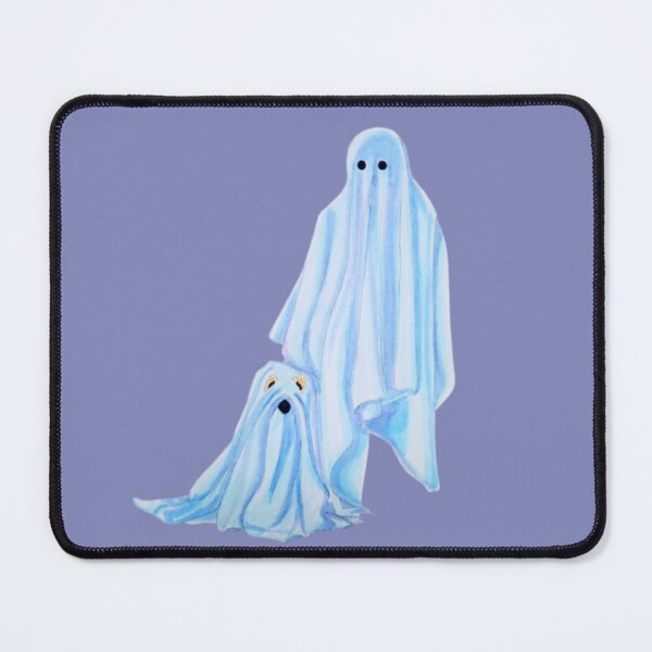 Item preview, Ghost Human & Dog - Lavender Background designed and sold by KayleeRoseArt.