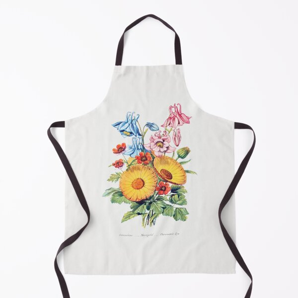 Item preview, Columbine, Marigold and Pheasant's Eye from The Language of Flowers designed and sold by fleurdesignart.
