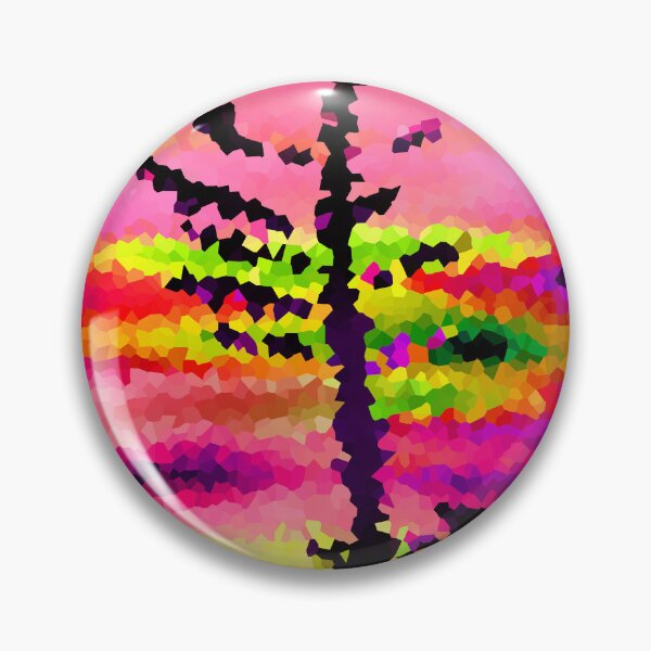 Item preview, Plant with Sky Background Crystalized Hot Pink designed and sold by deniselynnimage.