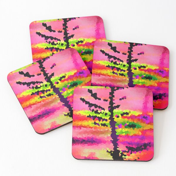 Item preview, Plant with Sky Background Crystalized Hot Pink designed and sold by deniselynnimage.