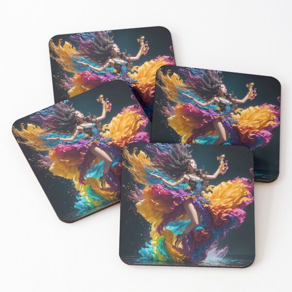 Item preview, Enchanting Splendor: Woman Splash Art designed and sold by LeonAndrewRazon.
