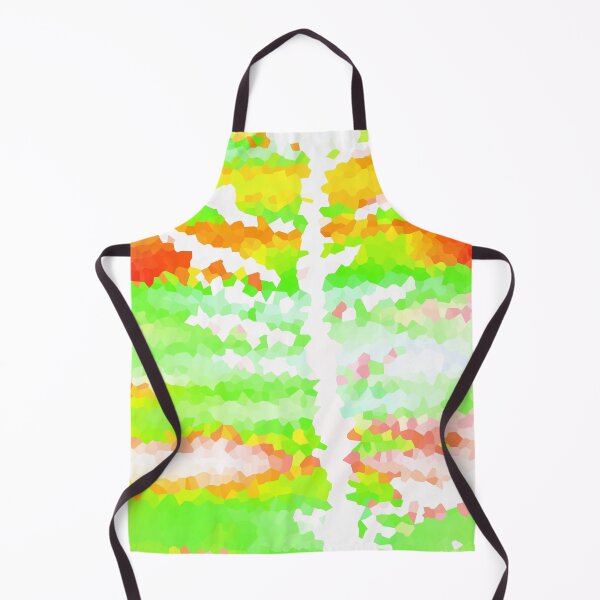 Item preview, Plant with Sky Background Inverted Lime Green and Peach designed and sold by deniselynnimage.