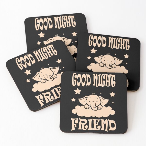 Item preview, Good Night Elephant - Peach designed and sold by Soulemotion.