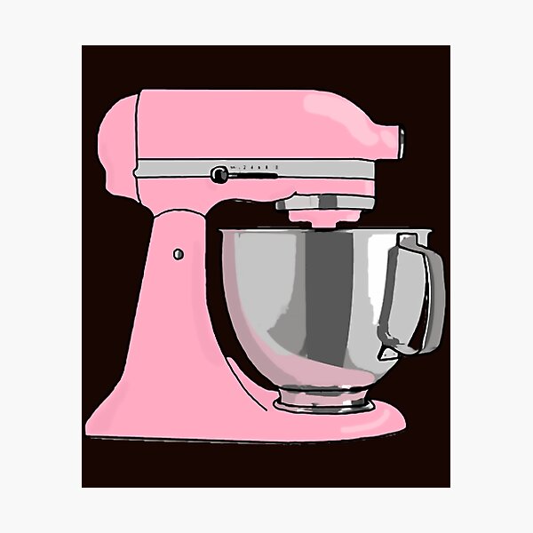 Kitchenaid mixer  Art Board Print for Sale by irraspugey32