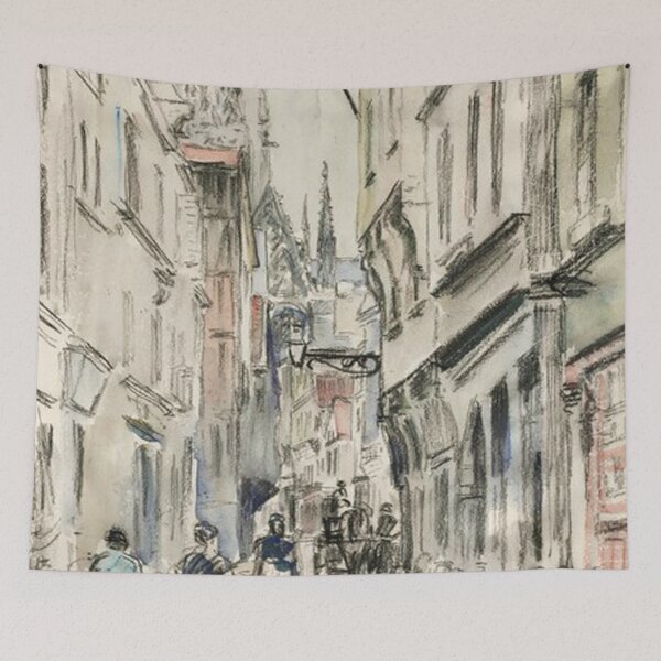 Item preview, Paris Street Sketch designed and sold by eishergarnet.