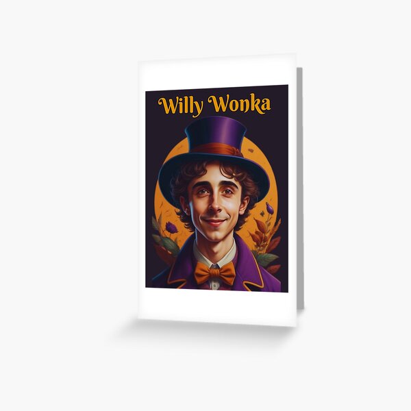 Willy Wonka Greeting Cards for Sale