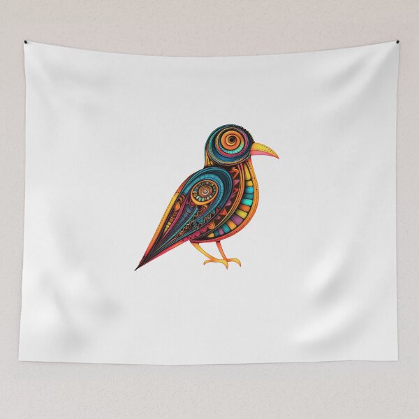 Item preview, Colorful bird design designed and sold by normal-design.