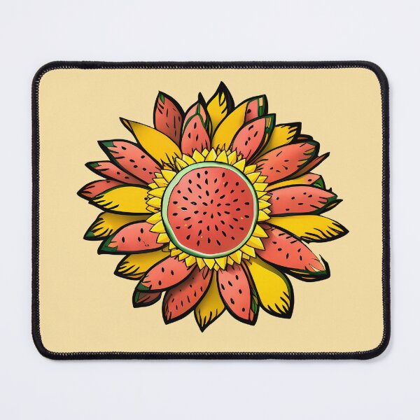 Item preview, Watermelon sunflower summer peace love watermelon fruit lover gift  designed and sold by alenaz.