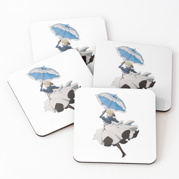 Item preview, Violet Evergarden Parasol Acrylic Painting designed and sold by trinityzhang.
