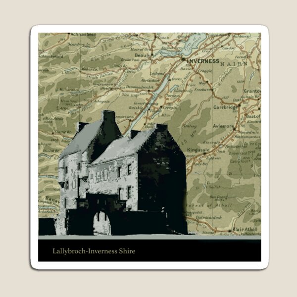 Outlander Location Lallybroch Magnet