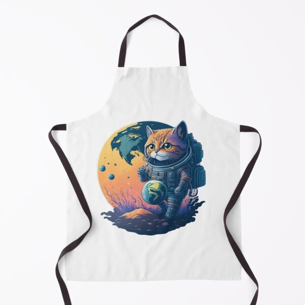 Item preview, Cute ginger cat astronaut - space traveler. designed and sold by SaraSumi.